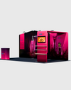 Portable Exhibit Display 3m x 6m - Model 18
