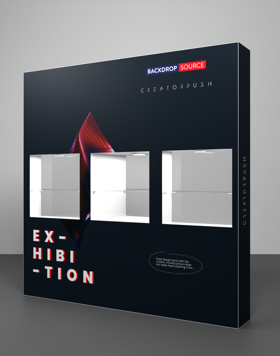 SEG Popup - Internal Showcase with Recessed LED Ring – Backdropsource AU