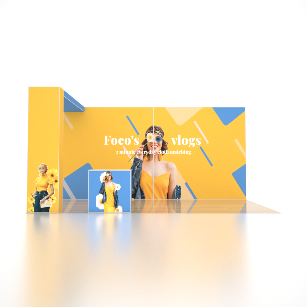 SEG Pro Popup Booth – Model 6 (6m x 3m)