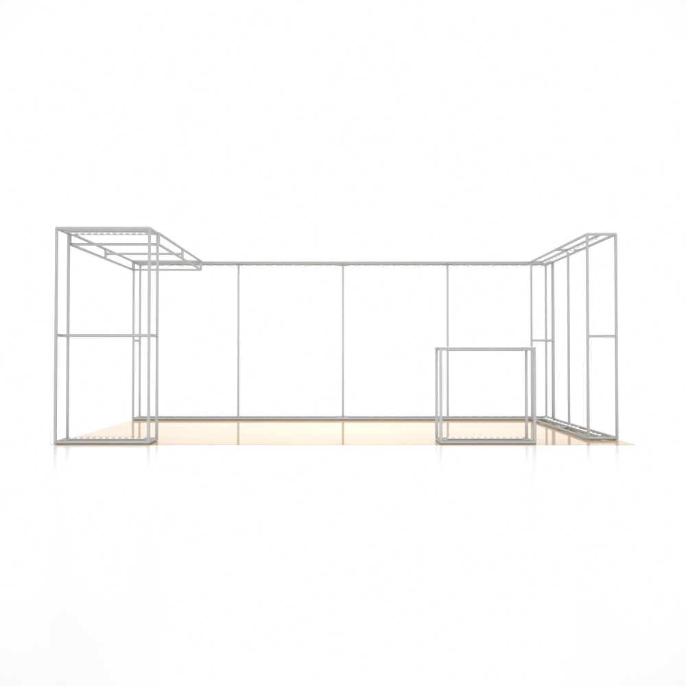 Portable Exhibit Display 3m x 6m - Model 19