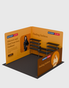 Portable Exhibit Display 3m x 3m - Model 21