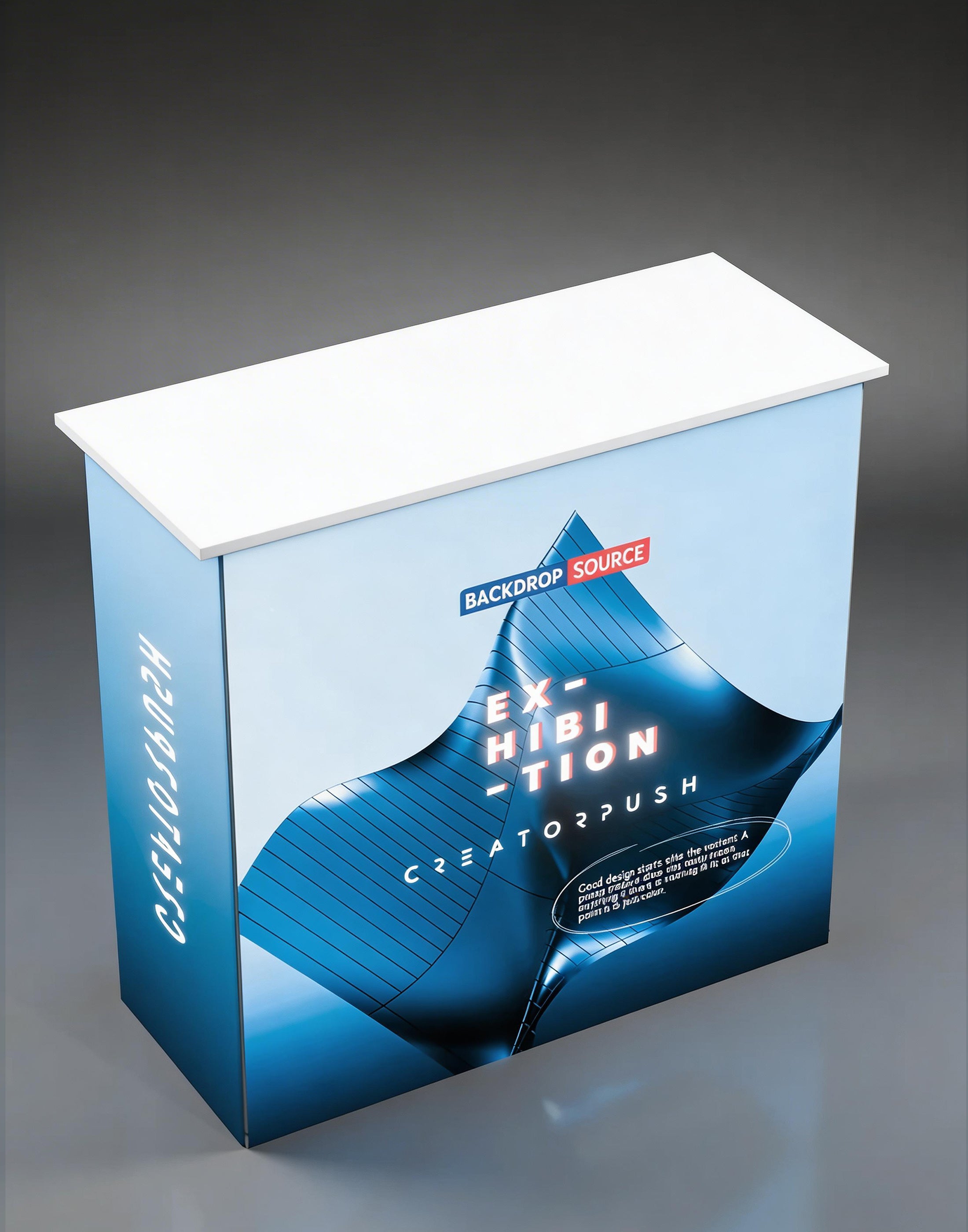 Counter Setup Backdrop Popup SEG Backlit Counter – Backdropsource AU