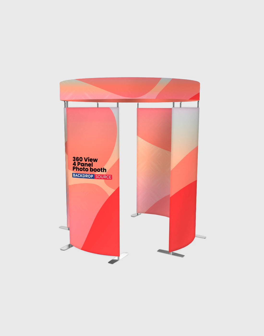 Custom Printed Exhibition Photo Booth | Backdropsource