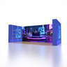 Portable Exhibit Display 3m x 6m - Model 20
