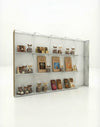 Portable Straight Pop-Up Wall with Shelves