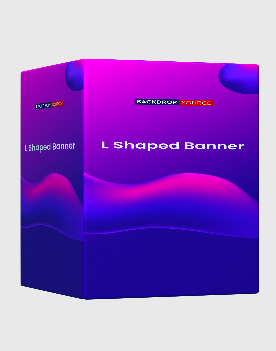 L Shaped Banner