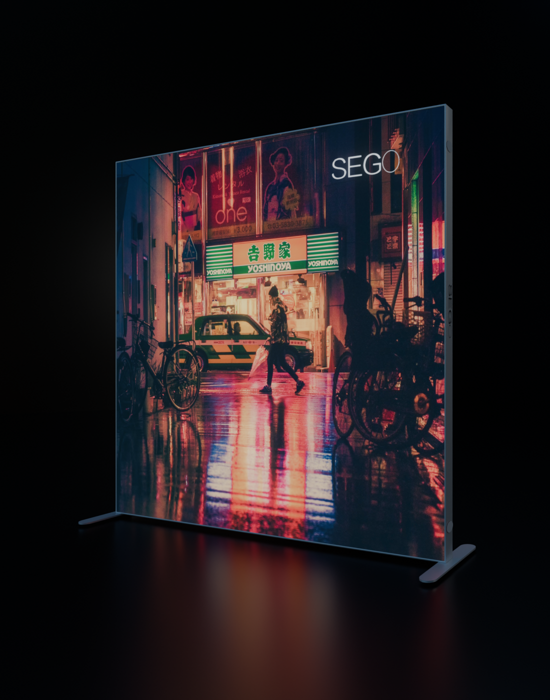 SEGO Backlit Lightbox - 2m W x 2.3m H