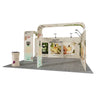6x6m Magnetic Booth Kit with 2 TV Displays & Counter