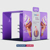 Portable Exhibit Display 3m x 3m - Model 35