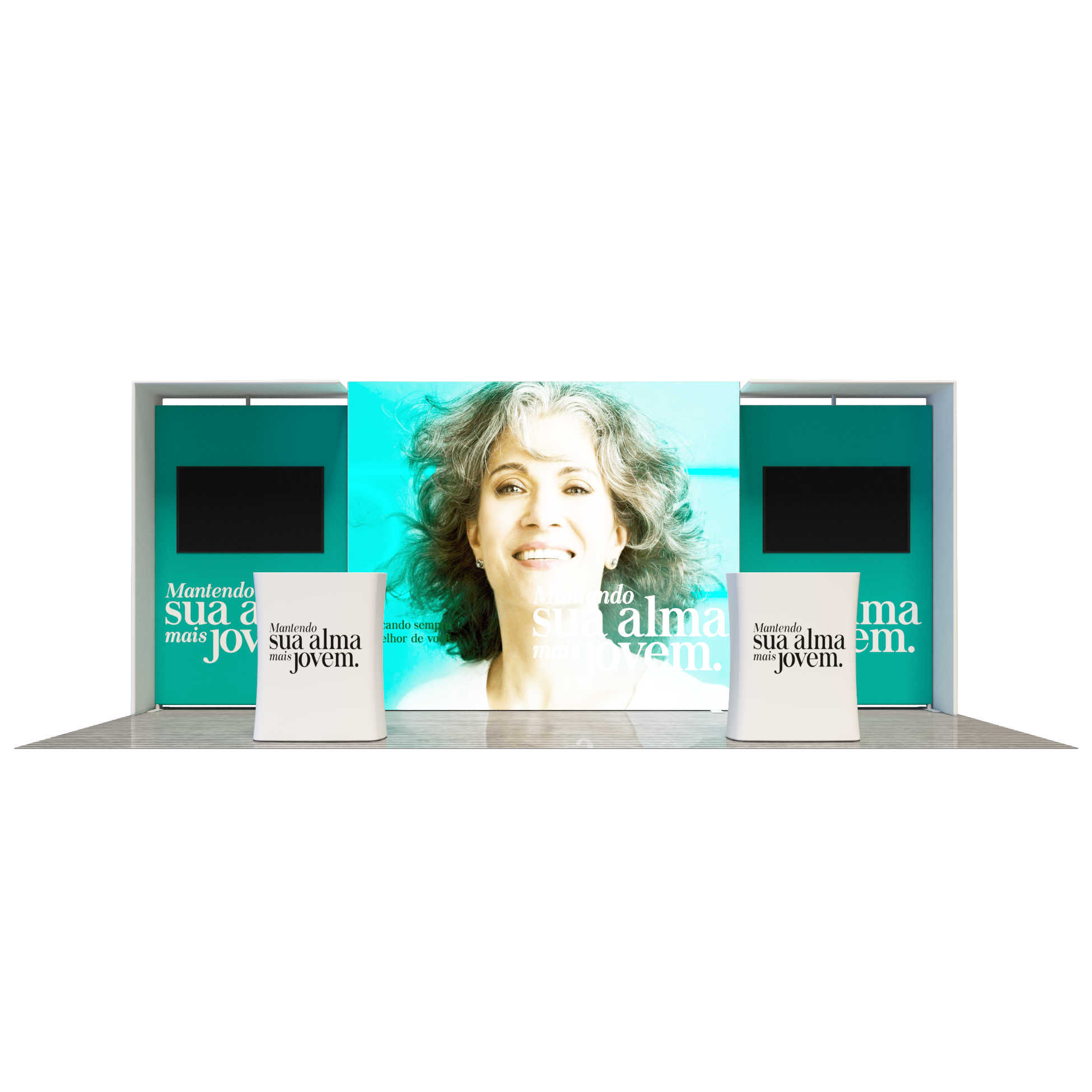 3m x 6m Modular Exhibition Display Kit – Model 5