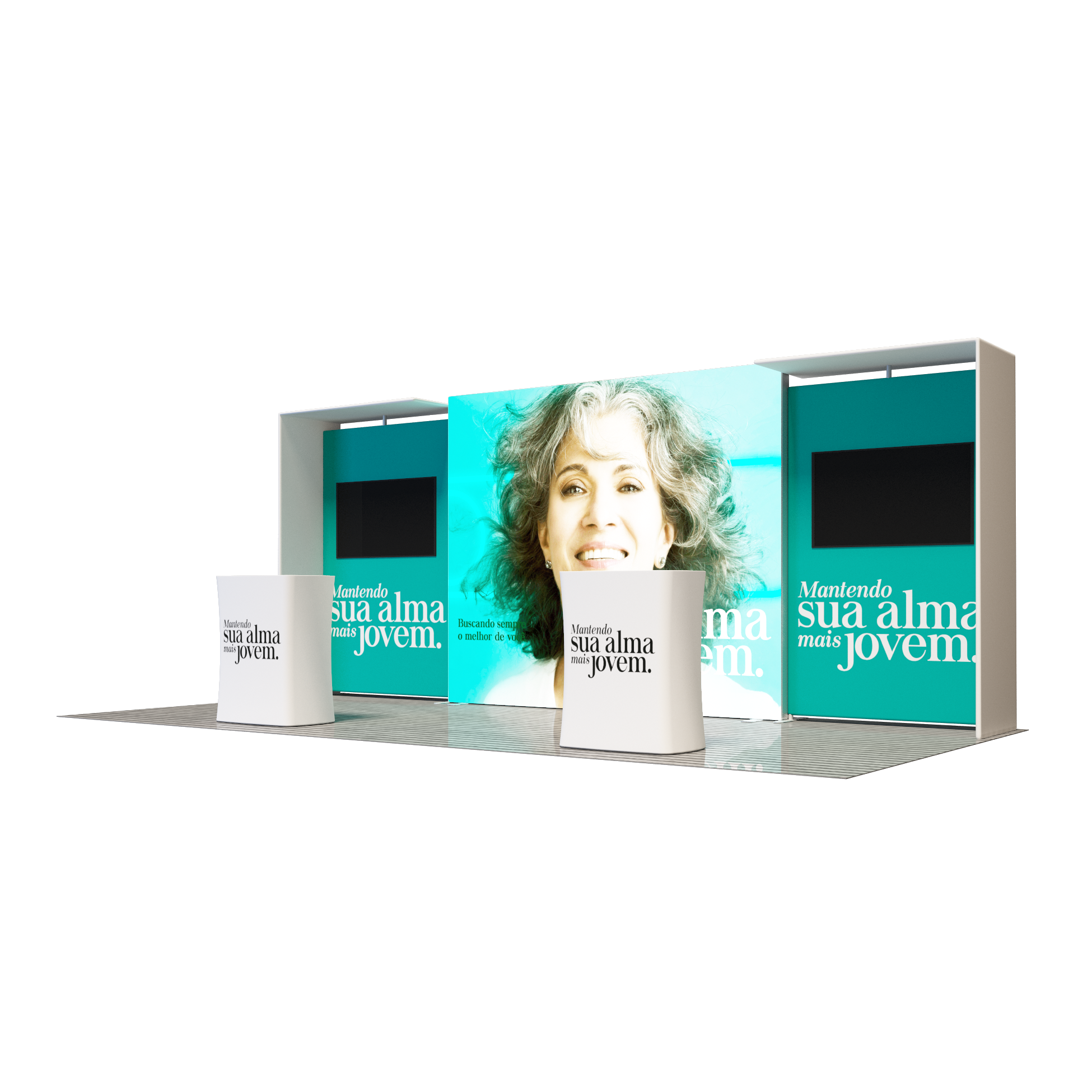 3m x 6m Modular Exhibition Display Kit – Model 5