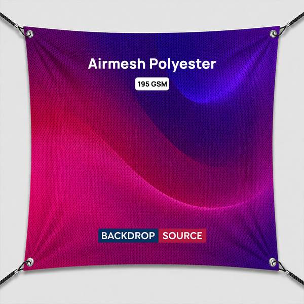 Durable Airmesh Fabric Banners
