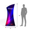 Angled Top Fabric Banner Stand