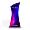 Angled Top Fabric Banner Stand