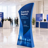 Angled Top Fabric Banner Stand