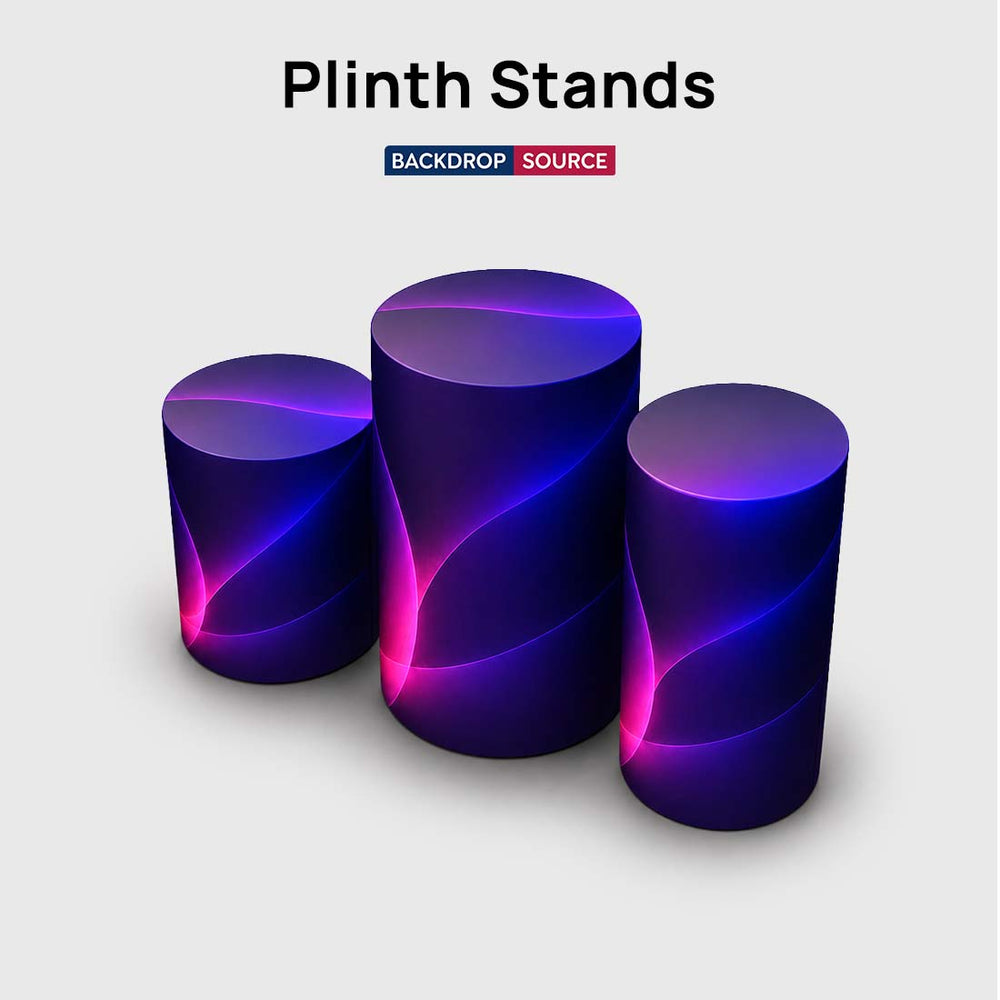 Arch Party Sets Backdrop with Plinth - Model 1