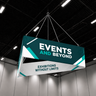 Sky Tube Triangle Hanging Banner