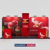Portable Exhibit Display 3m x 6m - Model 16