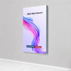 Wall-Mounted SEG Fabric display - 120mm Depth