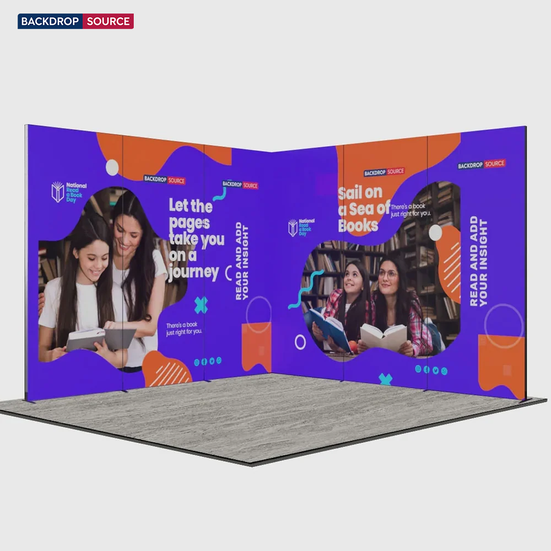Foldable SEG Exhibition Display - Model 5