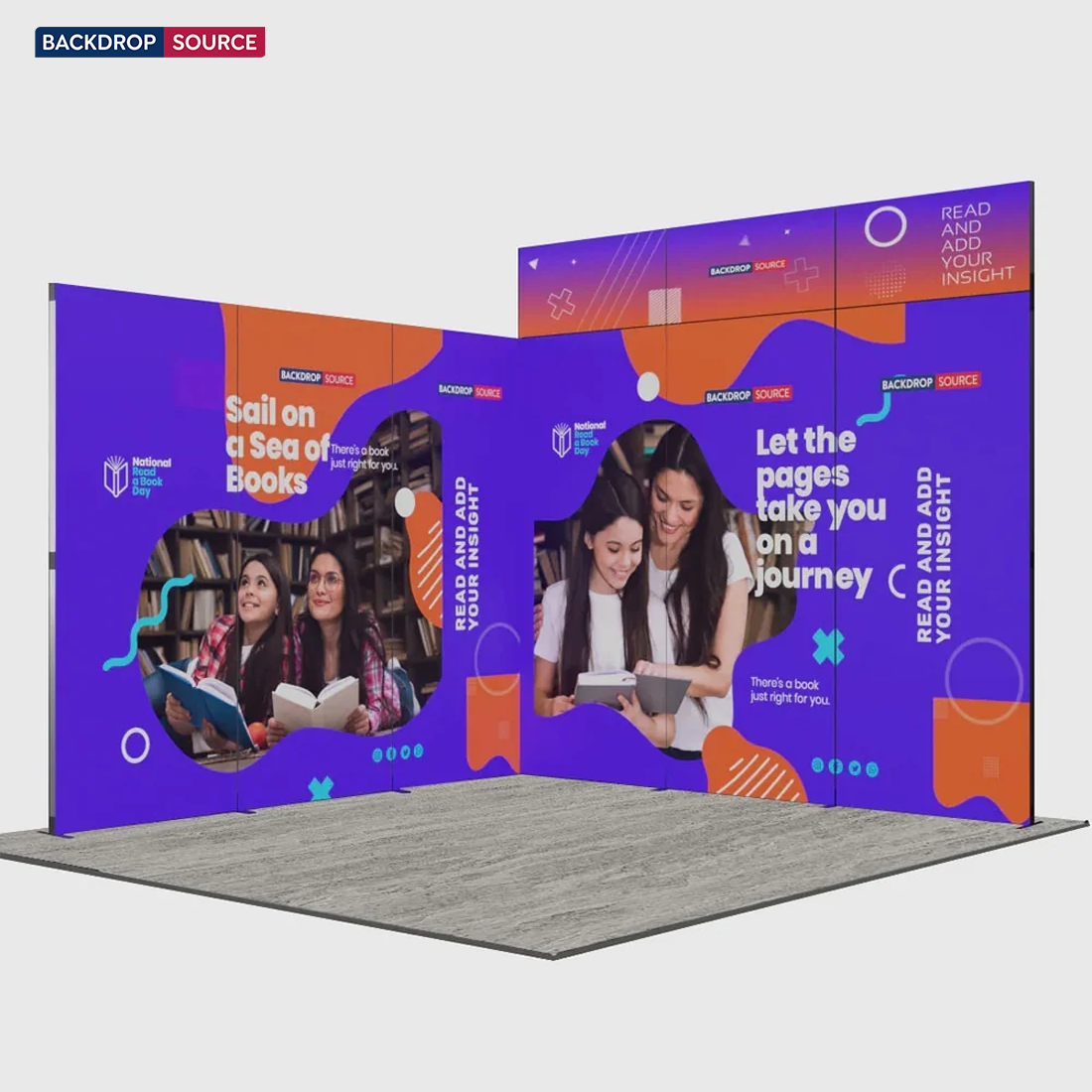 Foldable SEG  Exhibition Display - Model 7
