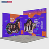 Foldable SEG  Exhibition Display - Model 7