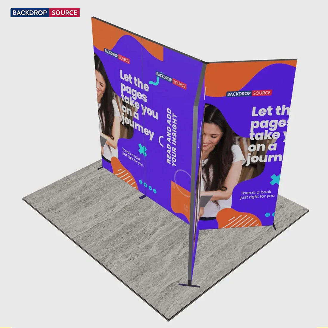Foldable SEG Exhibition Display - Model 9