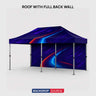 Heavy Duty Fabric Canopy Tent – 6m W x 3m H