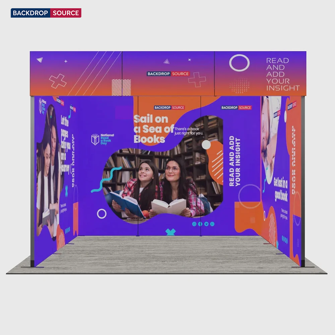 Foldable SEG  Exhibition Display - Model 11