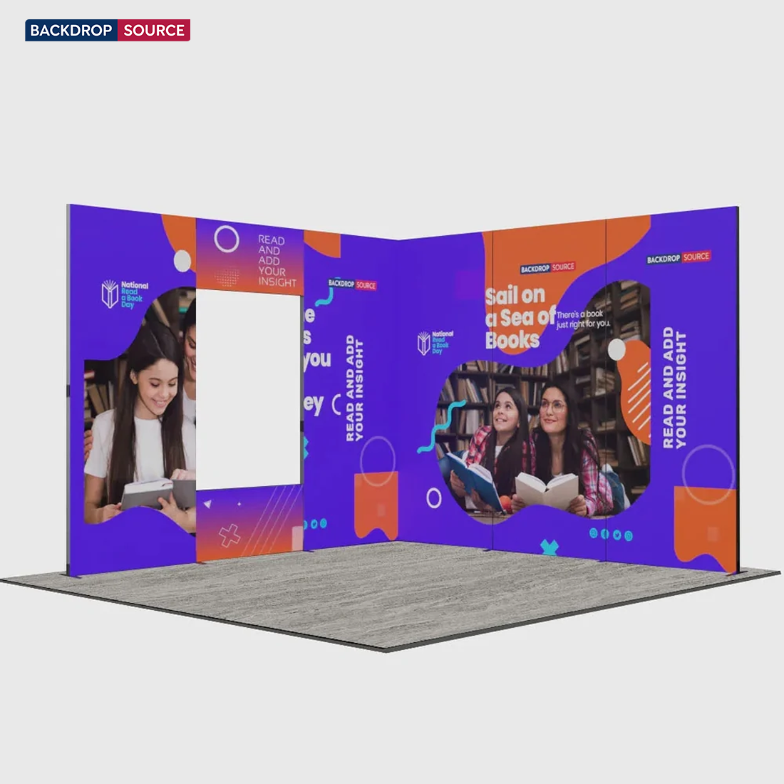 Foldable SEG Exhibition Display - Model 12