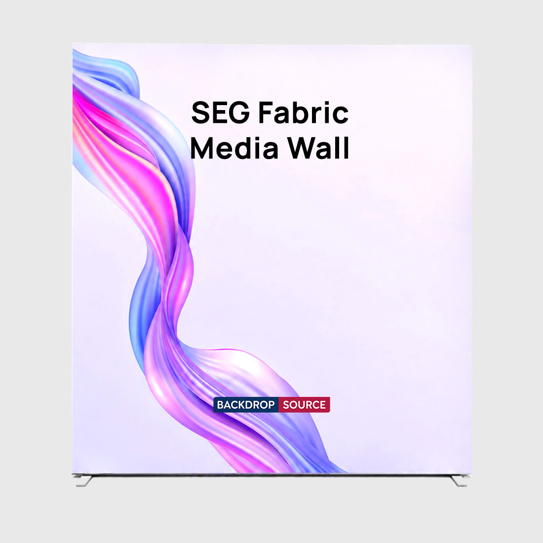 SEG Fabric Media Display - 2.4m W x 2.5m H