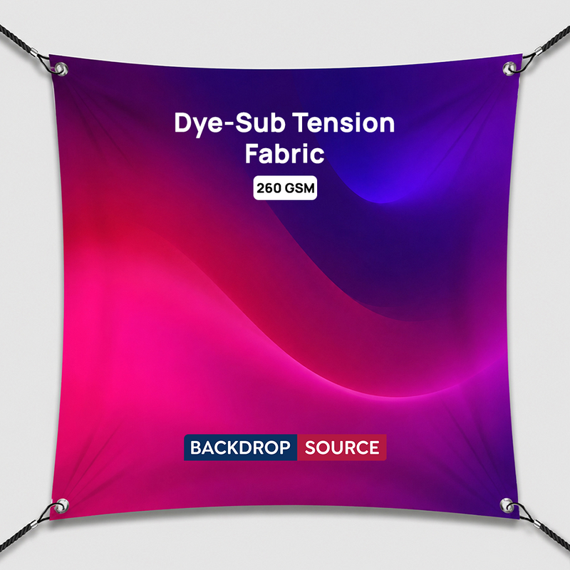Dye-Sub Tension Fabric Printing