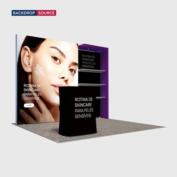Premier 3m x 3m Exhibition Booth - Model 5