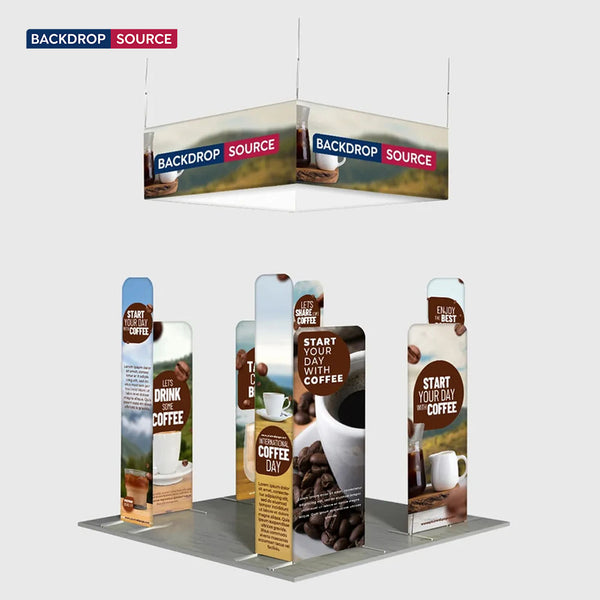 Portable Exhibit Display 3m x 3m - Model 36