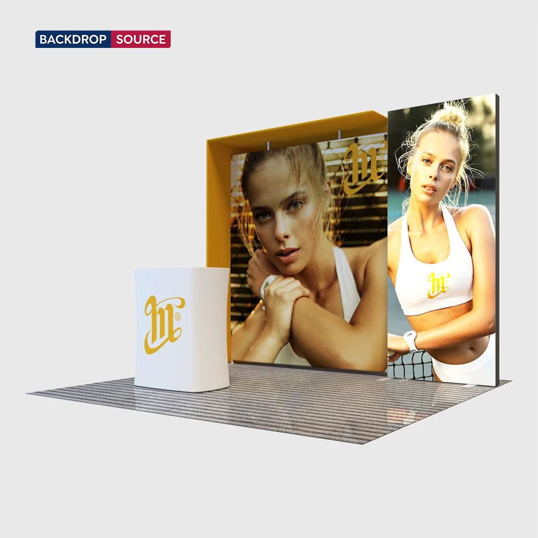 Premier 3m x 3m Exhibition Booth - Model 6
