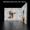3x3m Backlit SEGO L-Shape Lightbox Wall Kit
