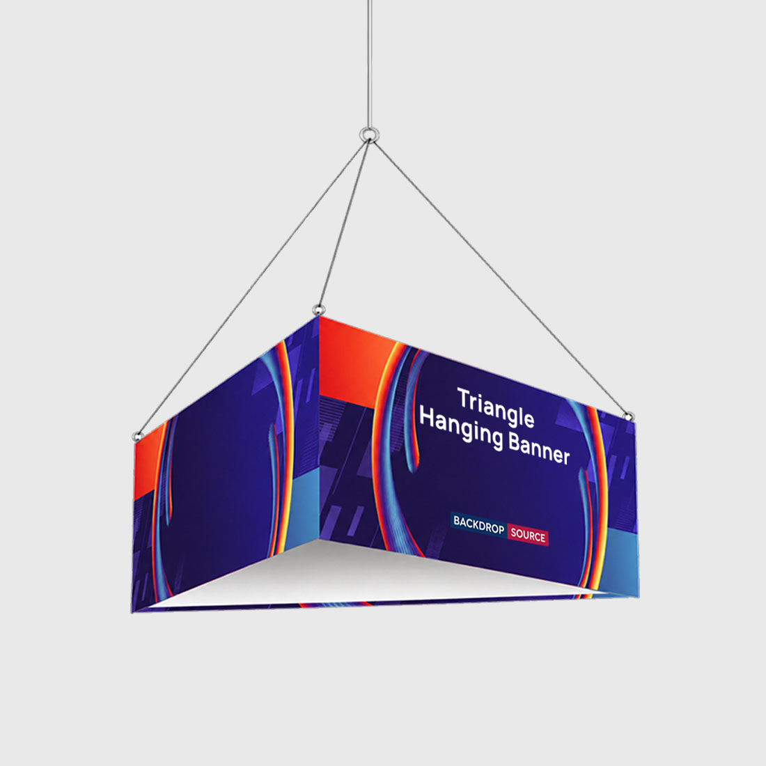 Sky Tube Triangle Hanging Banner