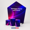Pentagon Stand with Plinth