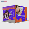Foldable SEG  Exhibition Display - Model 11