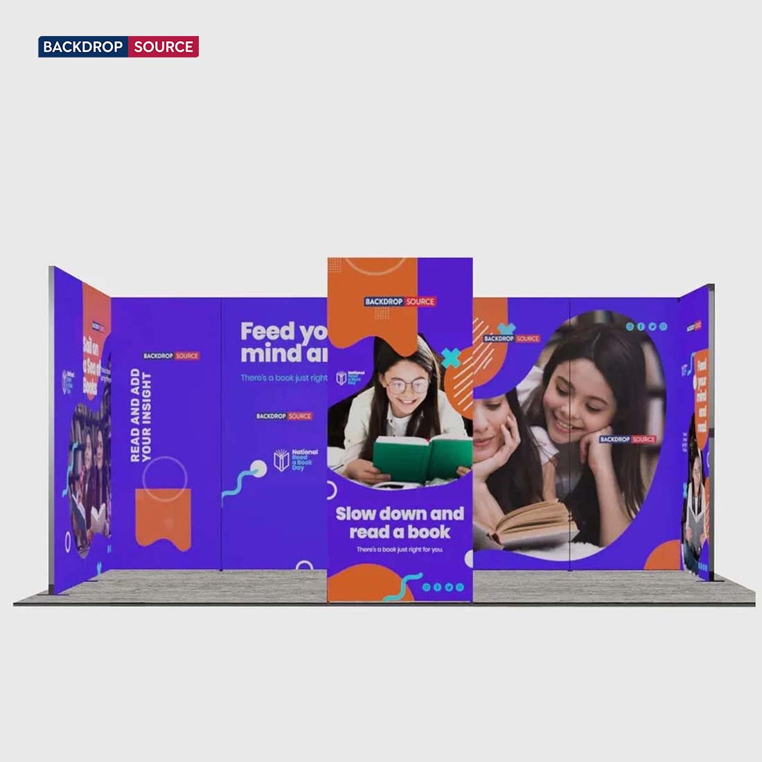 Foldable SEG  Exhibition Display - Model 14