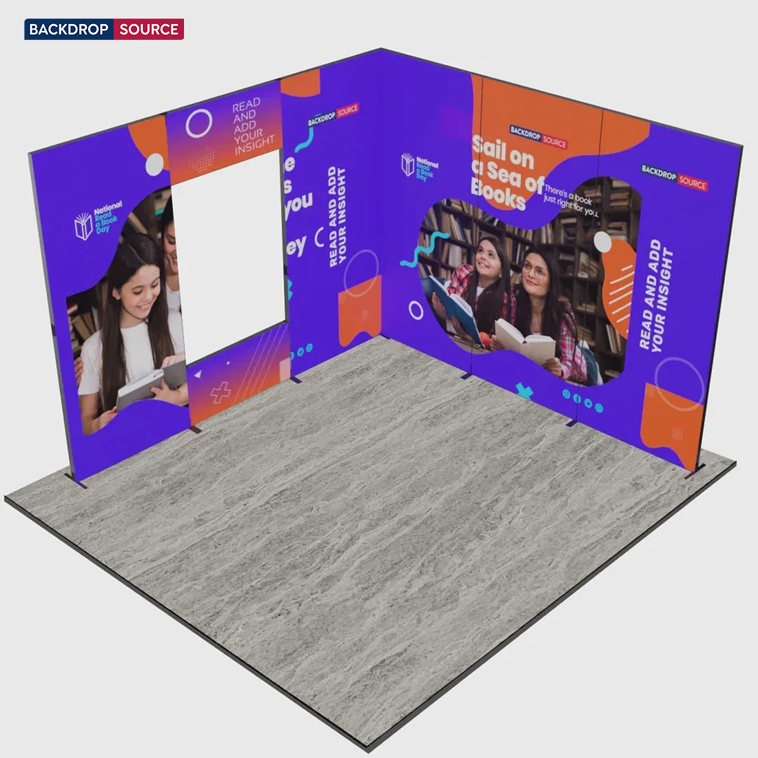 Foldable SEG Exhibition Display - Model 12