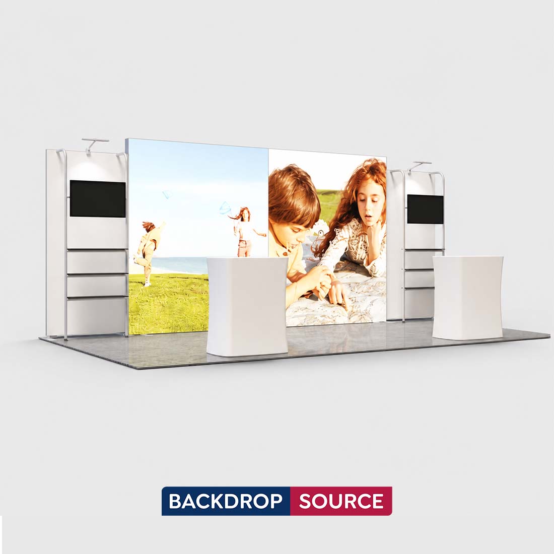 3m x 6m Modular Exhibition Display Kit – Model 7