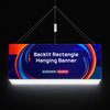 Backlit Rectangle Hanging Banner