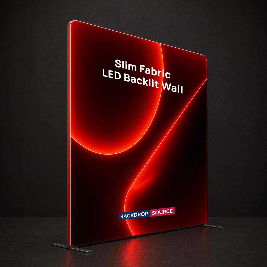 Slim Fabric LED Backlit Exhibition Wall