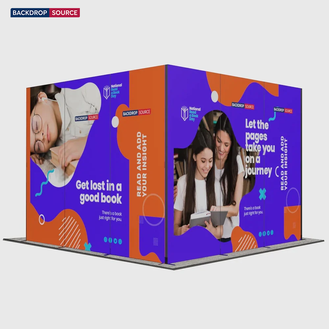 Foldable SEG  Exhibition Display - Model 6
