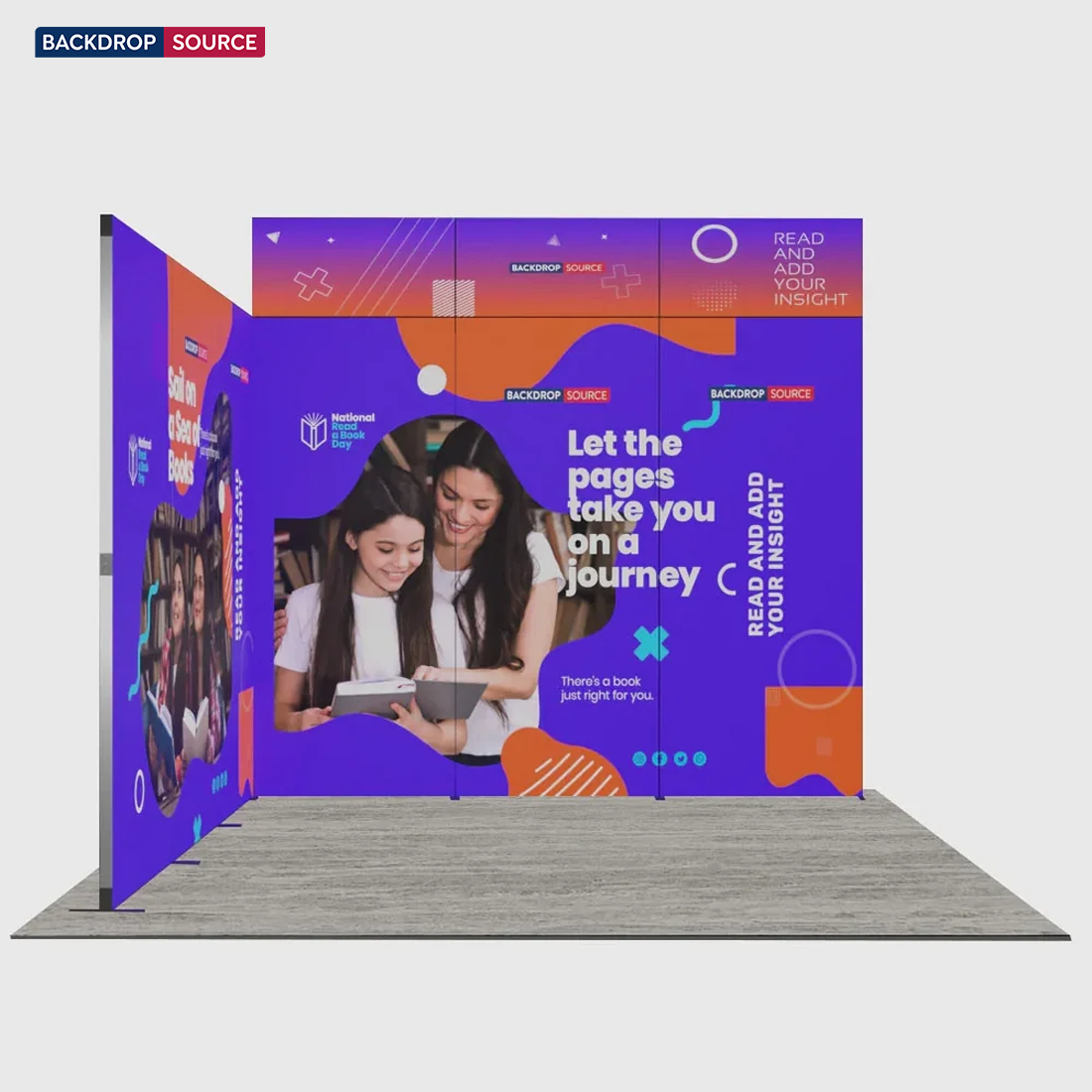 Foldable SEG  Exhibition Display - Model 7