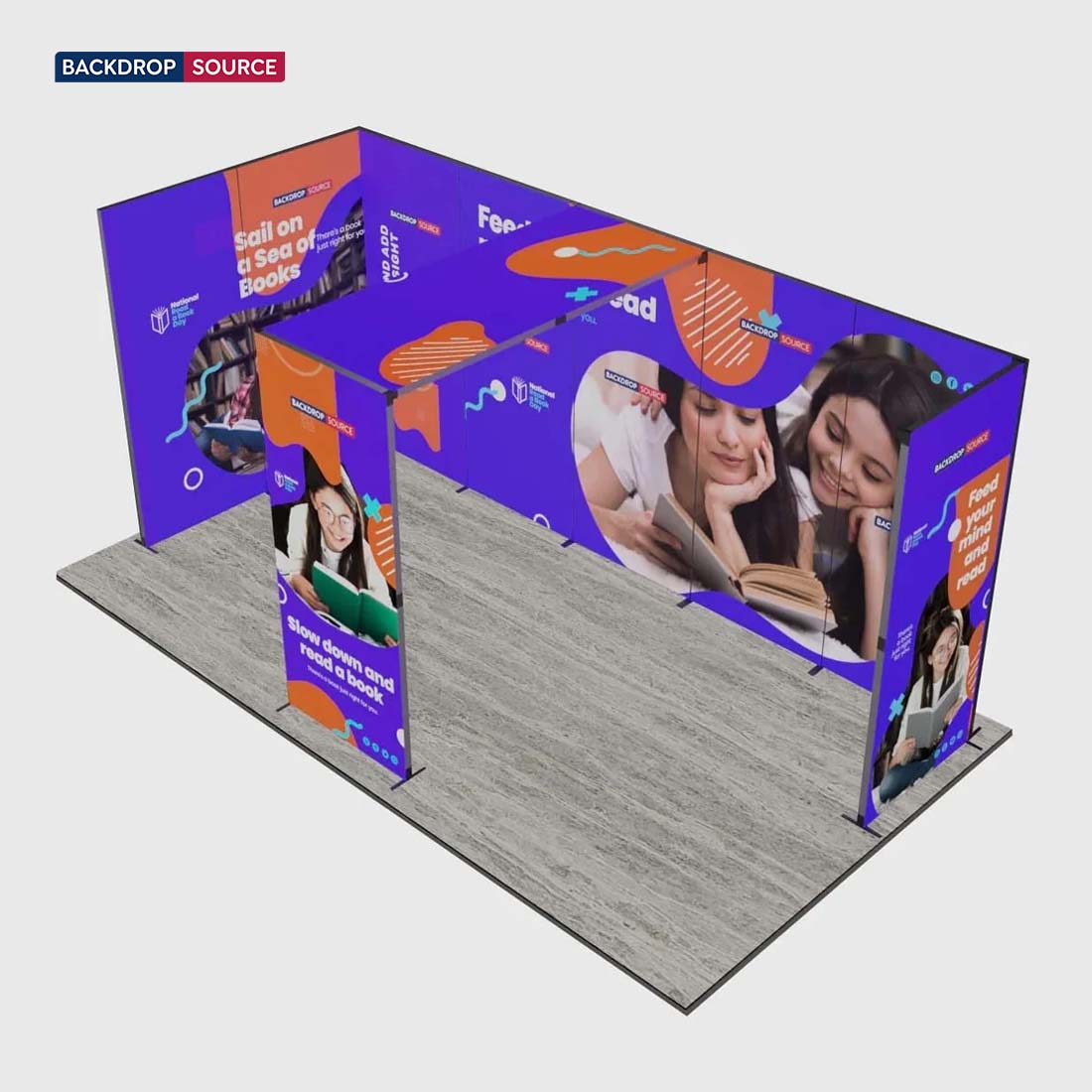Foldable SEG  Exhibition Display - Model 14