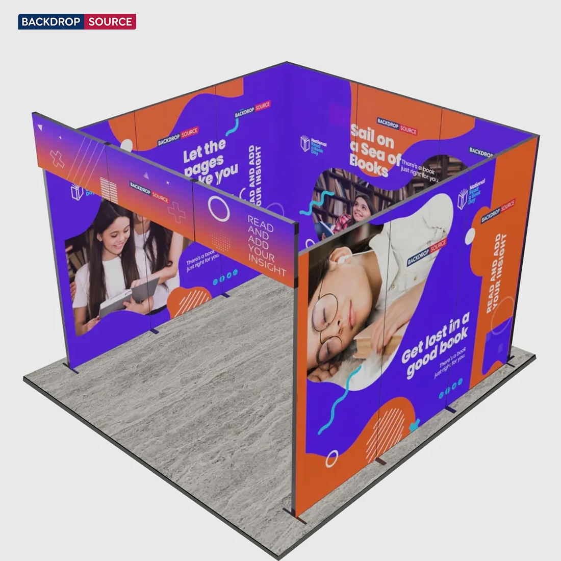 Foldable SEG Exhibition Display - Model 10