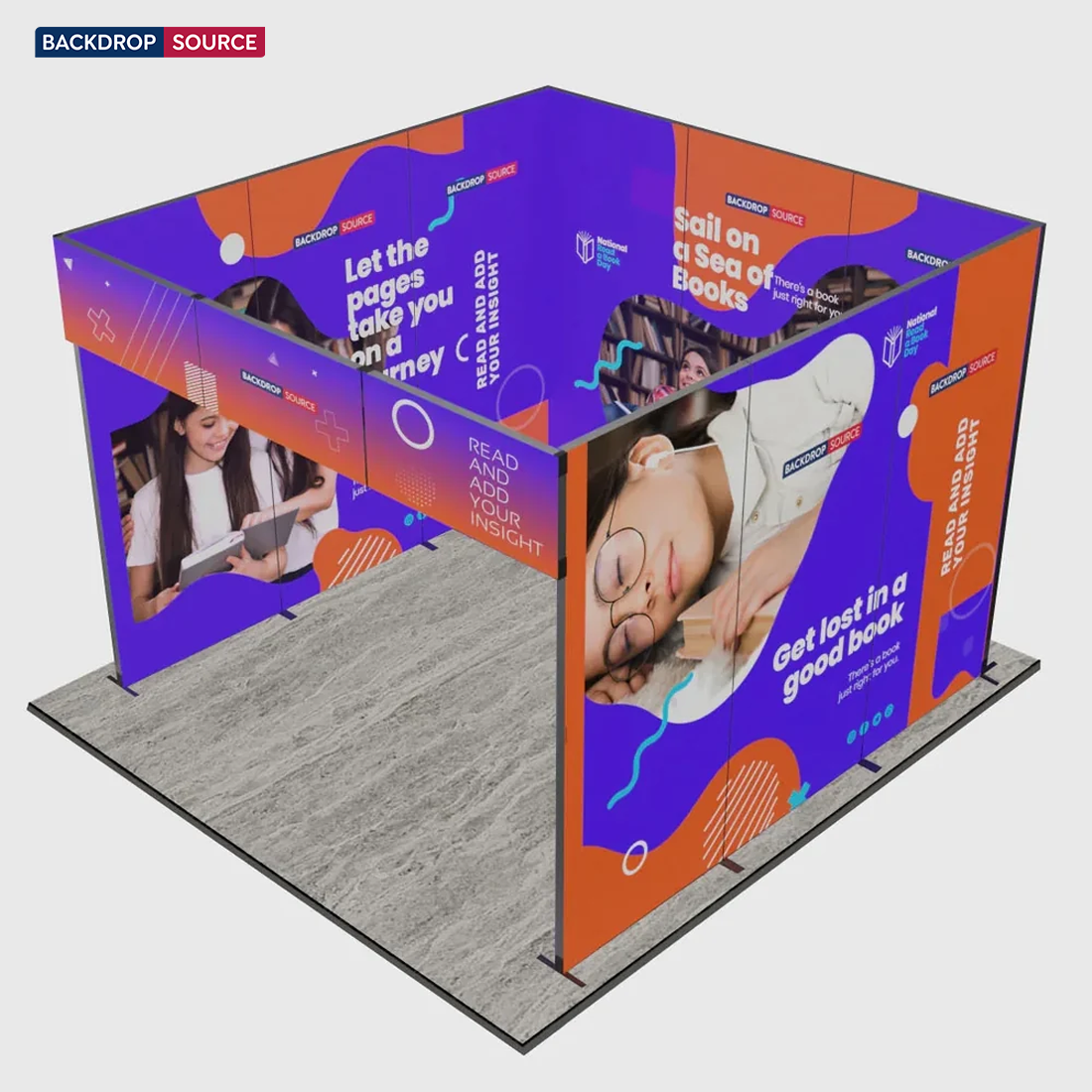 Foldable SEG  Exhibition Display - Model 11