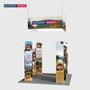 Portable Exhibit Display 3m x 3m - Model 36